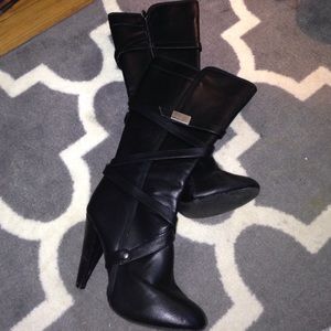 Black Heeled Boots