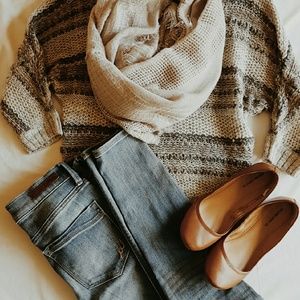 Aerie 3/4 sleeve sweater