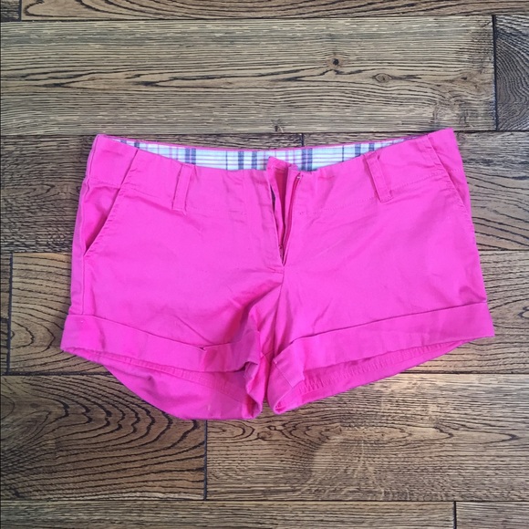 hot pink shorts