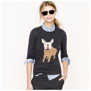 🐶J.Crew Frenchie Sweater Size XS🐶