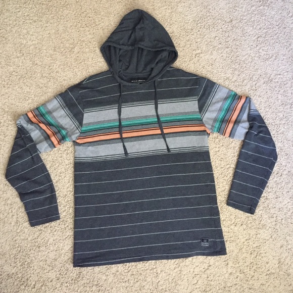 Billabong long sleeve hooded Tshirt