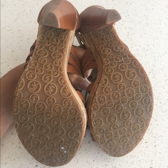 Michael Kors Zip-Up Open Toe Sandals - Picture 3 of 4