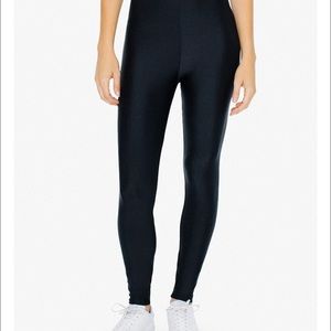American apparel shiny legging medium