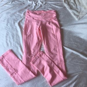 Lululemon Pink Straight Legged Leggings