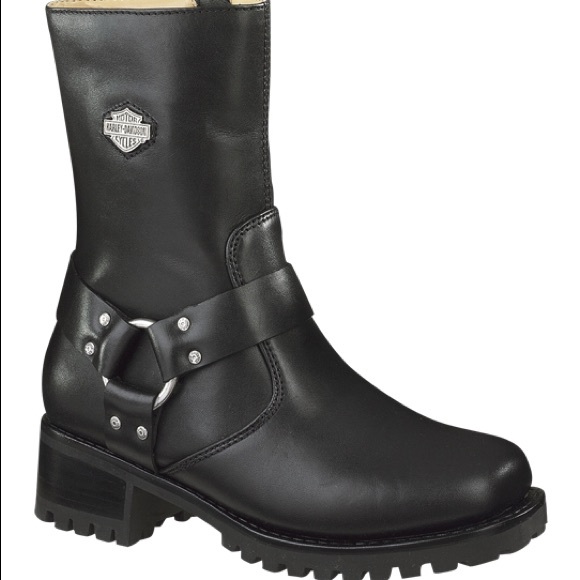 Genuine leather Harley-Davidson boots