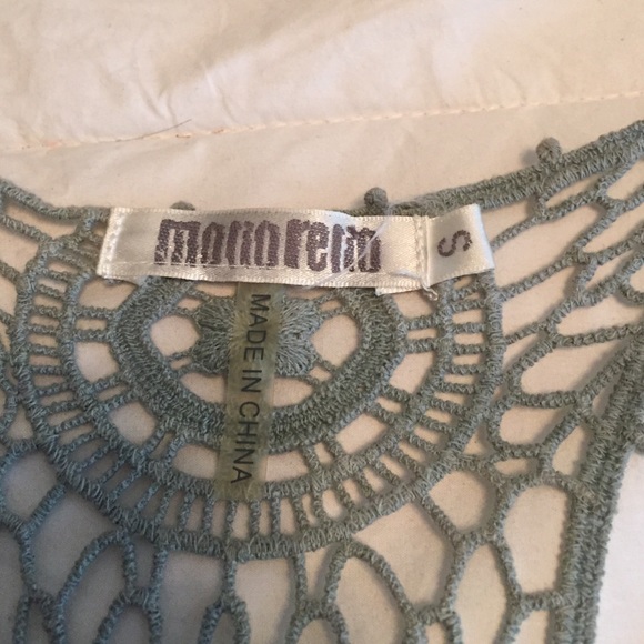 Blue/Green Boho Dress - Picture 3 of 4