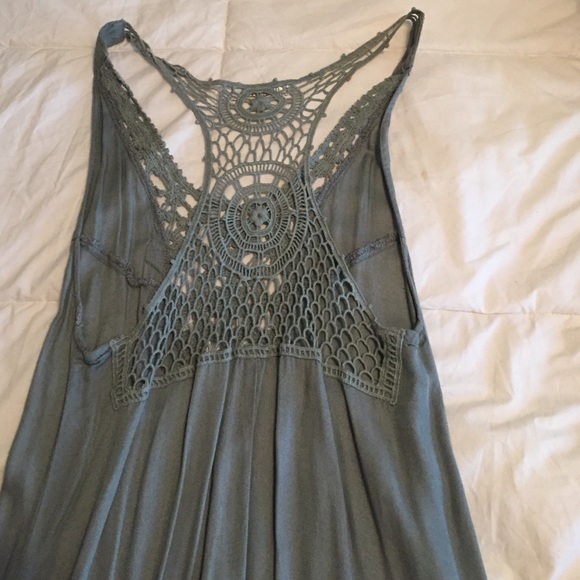 Blue/Green Boho Dress - Picture 4 of 4