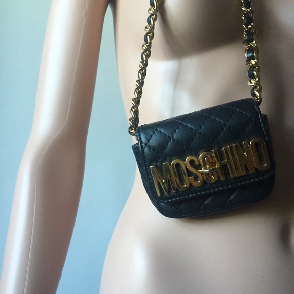 Moschino crossbody card holder
