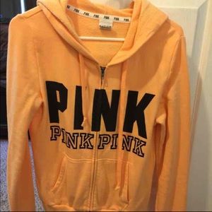 VS PINK FULL ZIP HOODIE