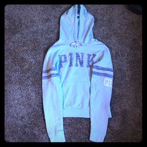 VS pink MINT green hoodie! Rare!