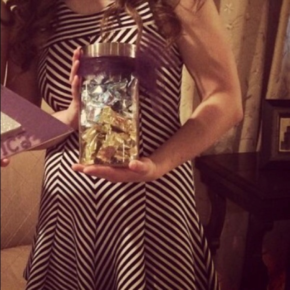 Navy and white Dress - Picture 4 of 4