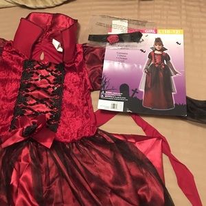 Vampire costume 1dress 1choker