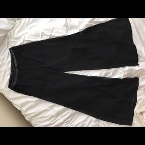Forever 21 Black Sheer Palazzo Pants