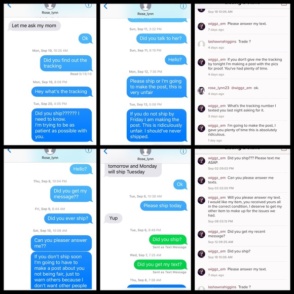 DO NOT TRADE/BUY FROM HER! - Picture 4 of 4