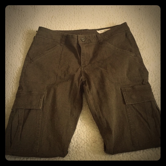 Green army pant cargo canvas chors