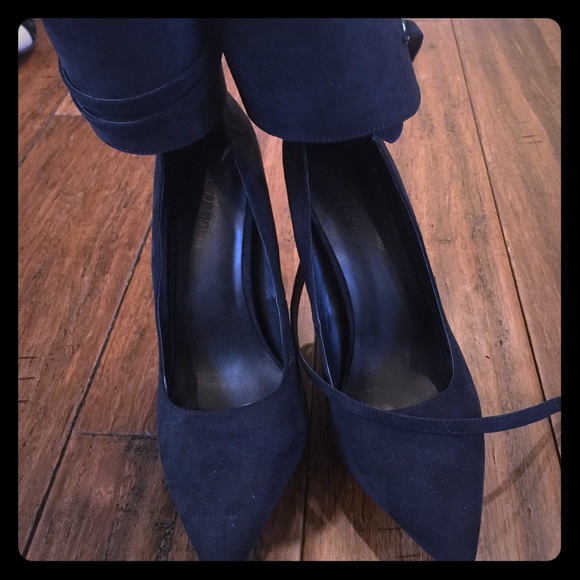 Black Nasty Gal high heels.