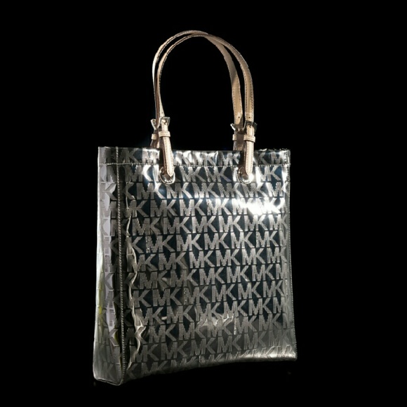 Final Reduction..Michael Kors Mirror Metallic Tote