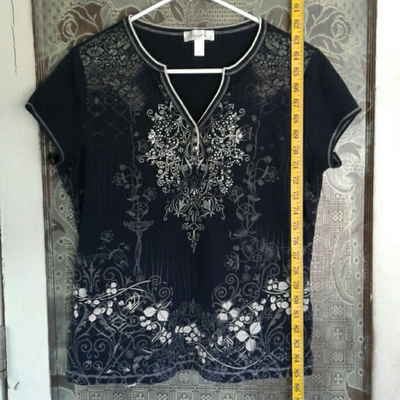 Embellished top