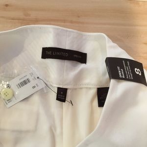 NWT The Limited Winter White Slacks