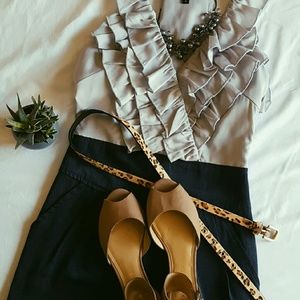 Navy and grey Windsor dress