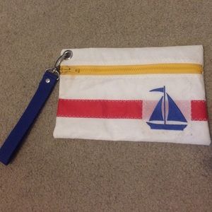 Handcrafted nautical clutch