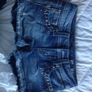 Miss me denim shorts