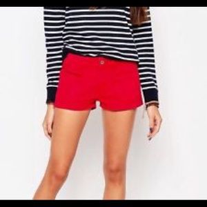 Never worn jack Willis red shorts