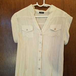 Noble U Striped Blouse