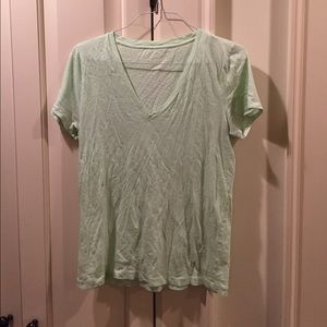J Crew linen V-neck