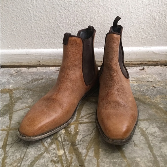 Free people leather boots