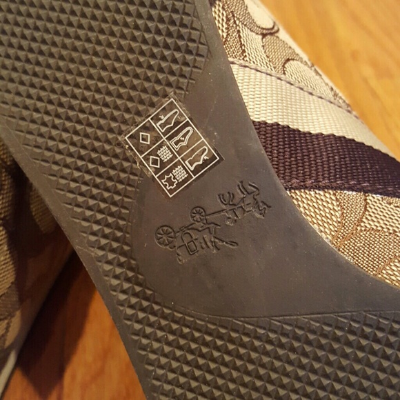 Coach sneakers! NWOT - Picture 3 of 4