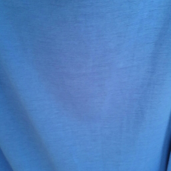 'HEY' Women's SZ 2x  cobalt blue tank top- COOL!! - Picture 4 of 4