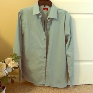 Men's Alfani Teal dress shirt in medium