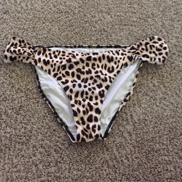 Pink bikini bottom