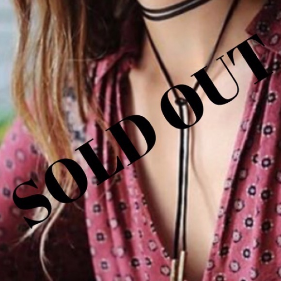Jewelry - Boho gypsy velvet choker necklace