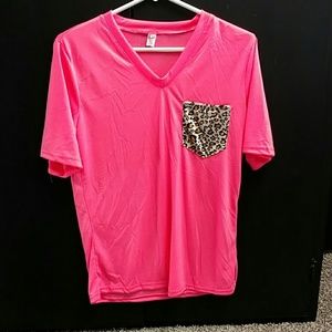 Hot pink tshirt