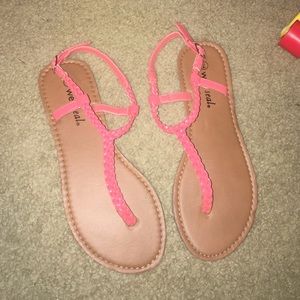 Coral / Pink Sandals