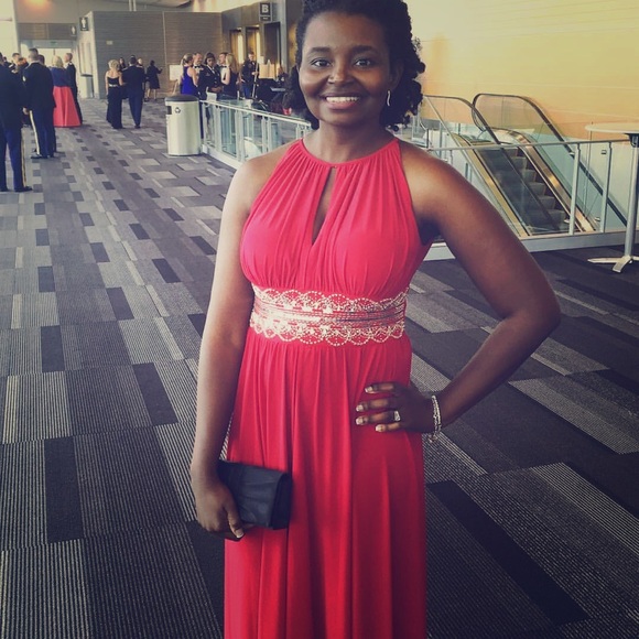 Red Ball Gown