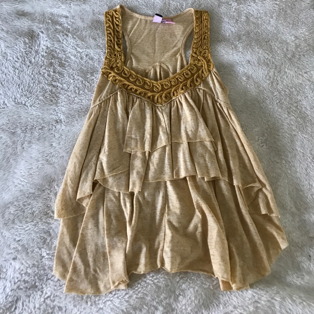 Gold Tank Top