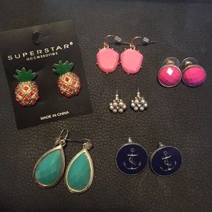 Lot of (6) Preppy Earrings!!