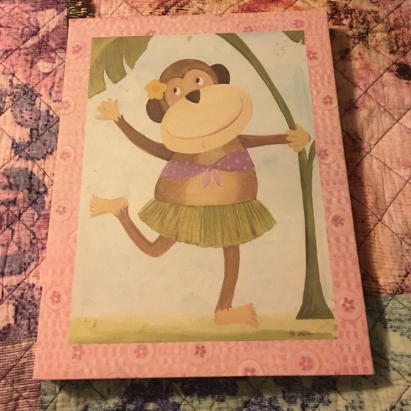 Adorable canvas picture for your sweet girls room!
