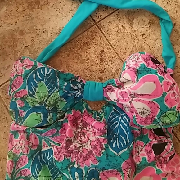 *5 for $20* Floral Tankini Top - Picture 3 of 4