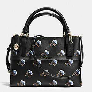 COACH Mini Borough Bag in Bramble Rose Print