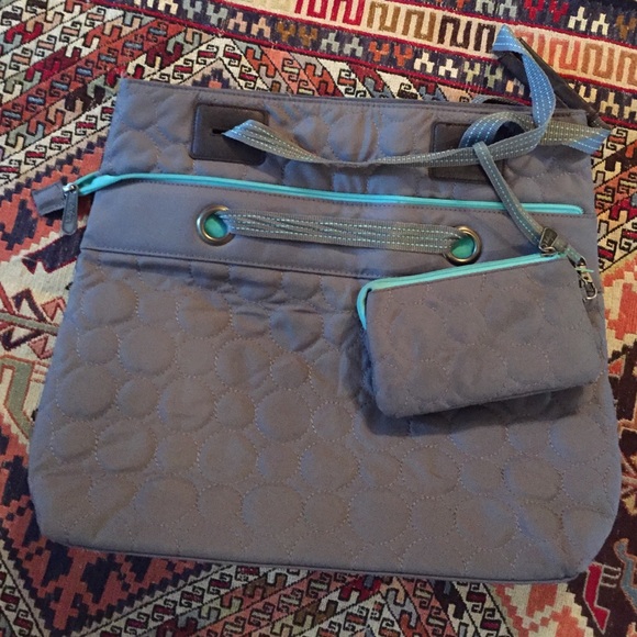 Thirty-one "Vary You" tote and matching wristlet.