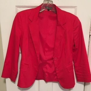 Red blazer from Express