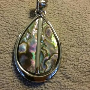 Lia Sophia Abalone Pendant