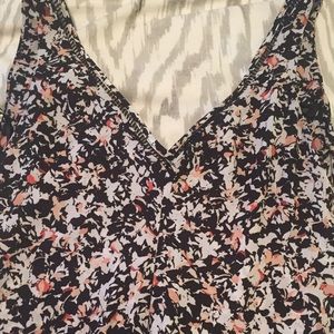 White House black market asymmetrical silk dress