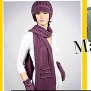 Hat, Scarf and Gloves Set