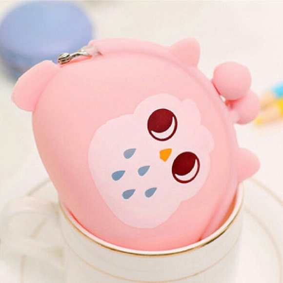 Cute Pink Change Bag/Coin Purse - Picture 3 of 4