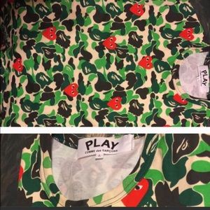 Comme de garçons & bape